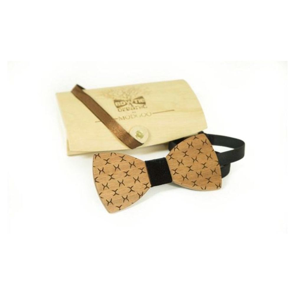 COPY - Gorgeous Wood  Bowtie Modgoo Xray black